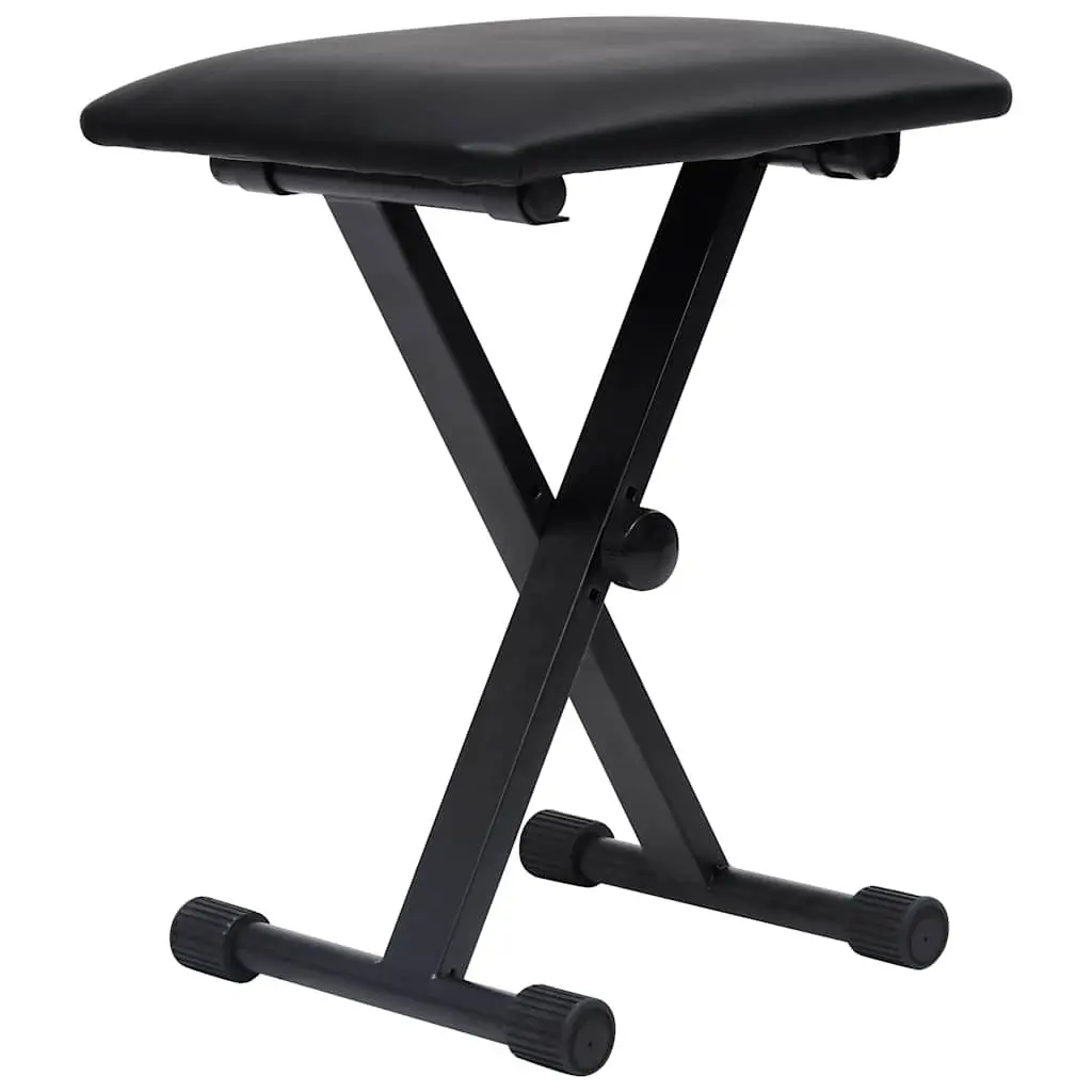 Adjustable Keyboard Stand and Stool Set Foldable Music Performance Practice