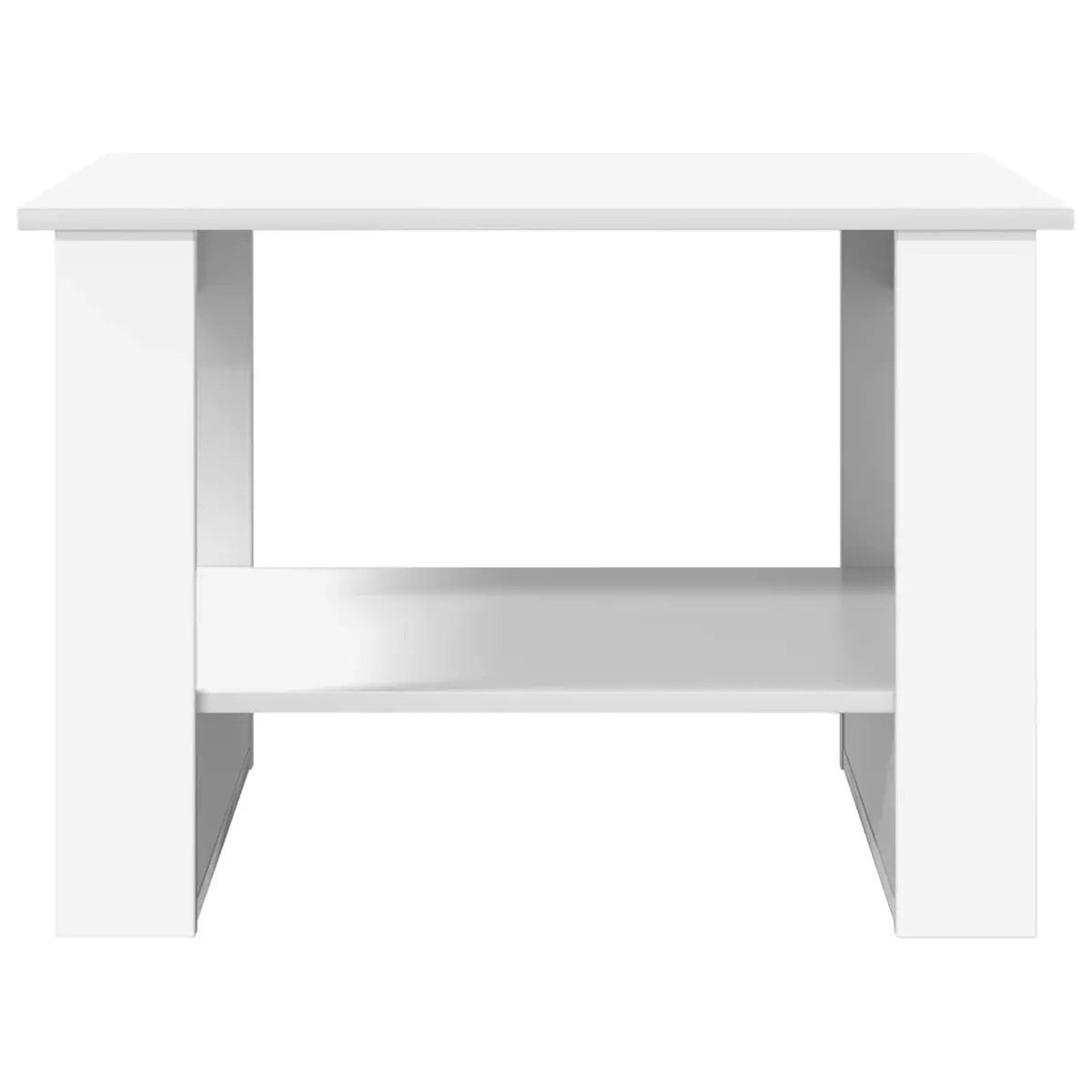 White Coffee Table 72x50x50cm