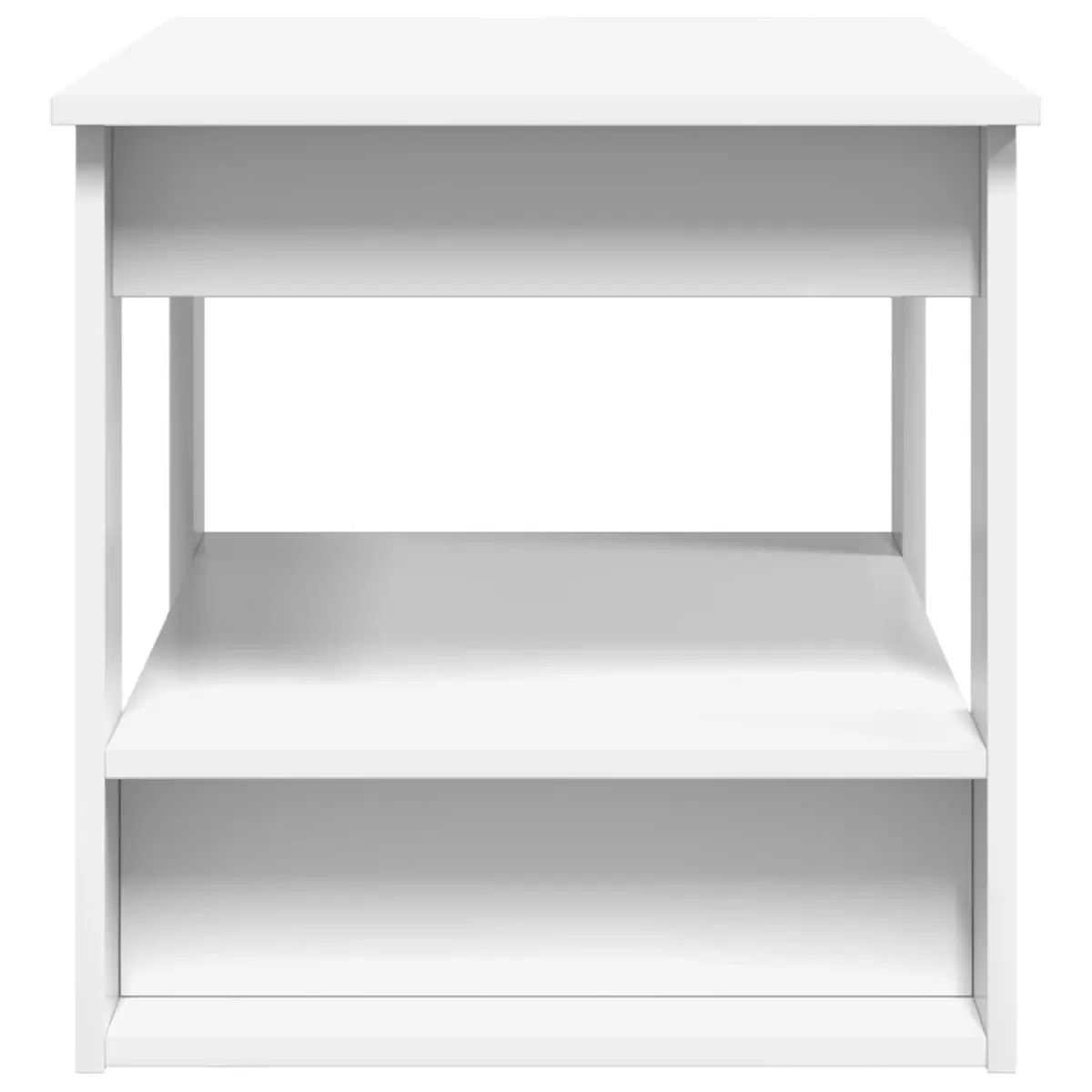 White Coffee Table 72x50x50cm