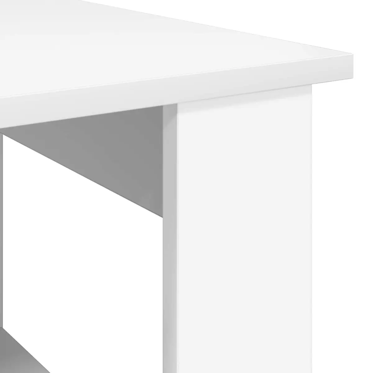 White Coffee Table 72x50x50cm