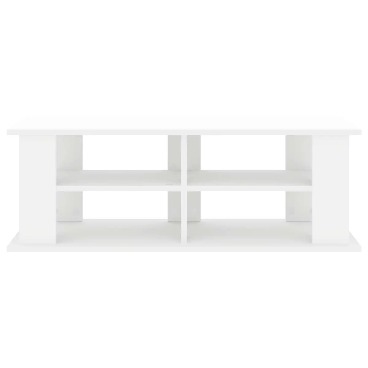 TV Stand for Living Room White Modern Media Storage Unit 96 x 35 x 33.5 cm