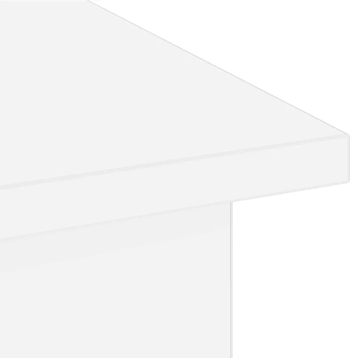 TV Stand for Living Room White Modern Media Storage Unit 96 x 35 x 33.5 cm