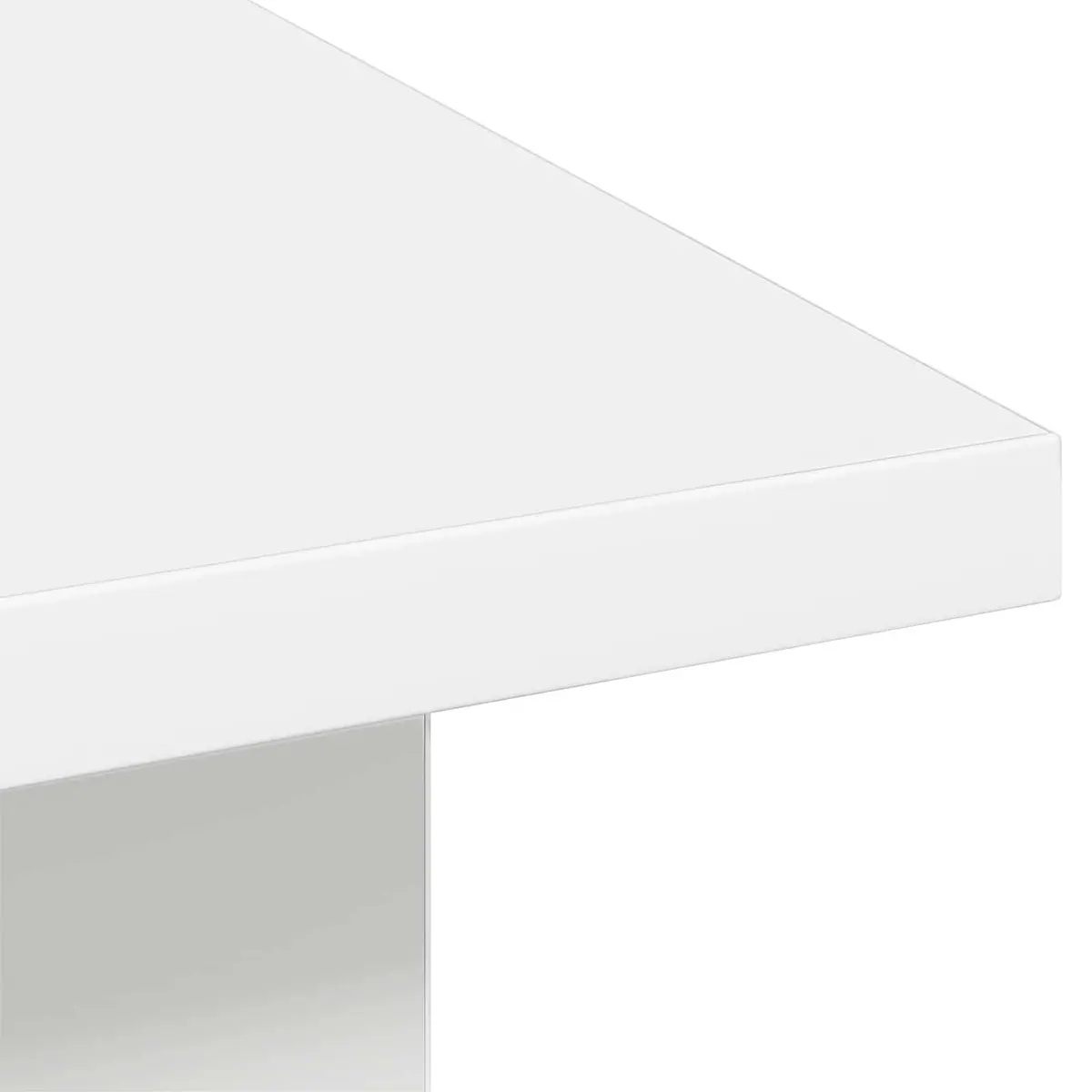 White Coffee Table with Drawer