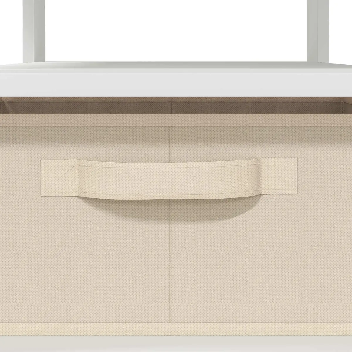 White Coffee Table with Drawer