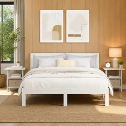 Engineered Wood Bedside Table Set - 41 x 40 x 45 cm