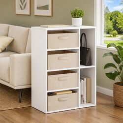 White Sideboard Storage Cabinet Modern Living Room Dining Furniture Buffet