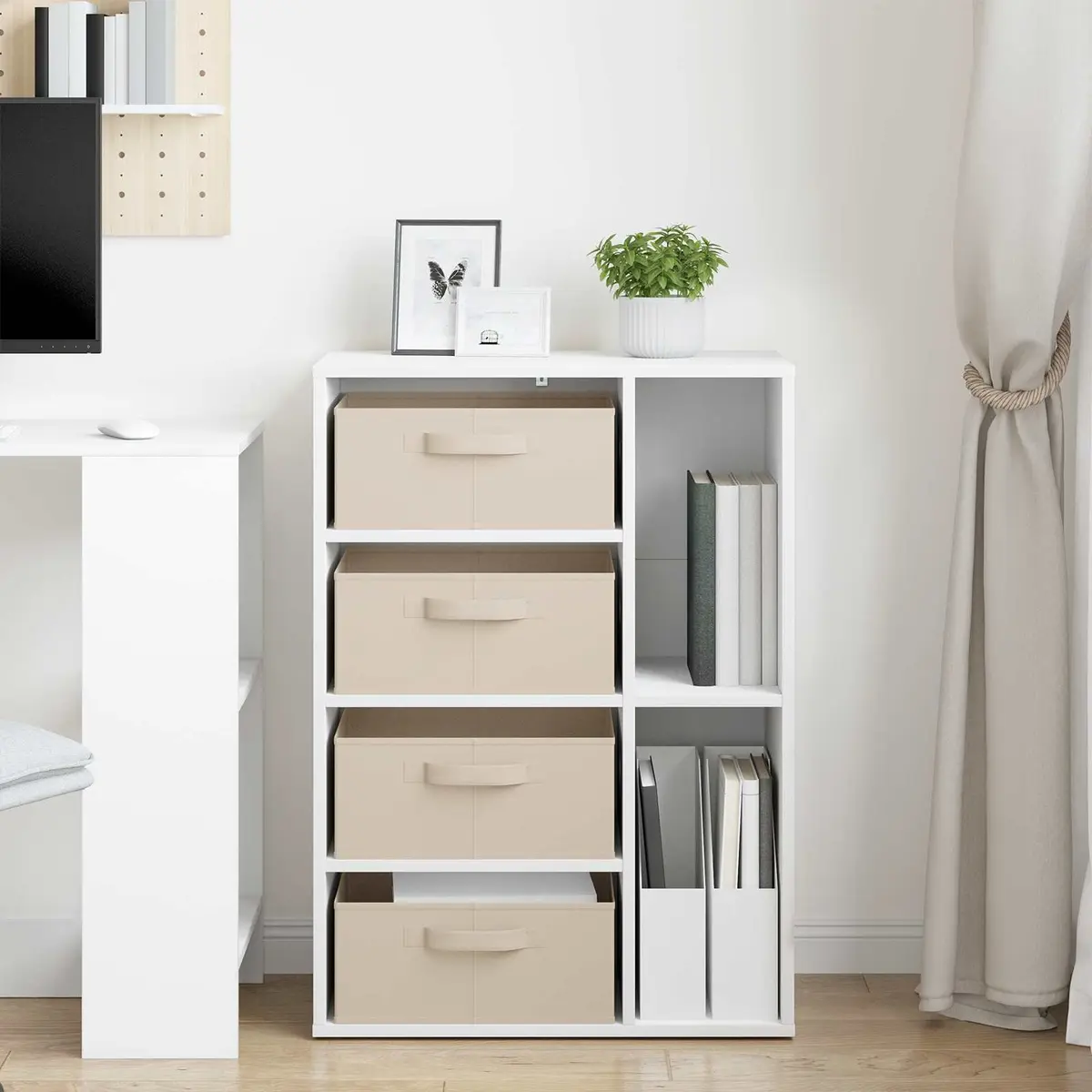 White Sideboard Storage Cabinet
