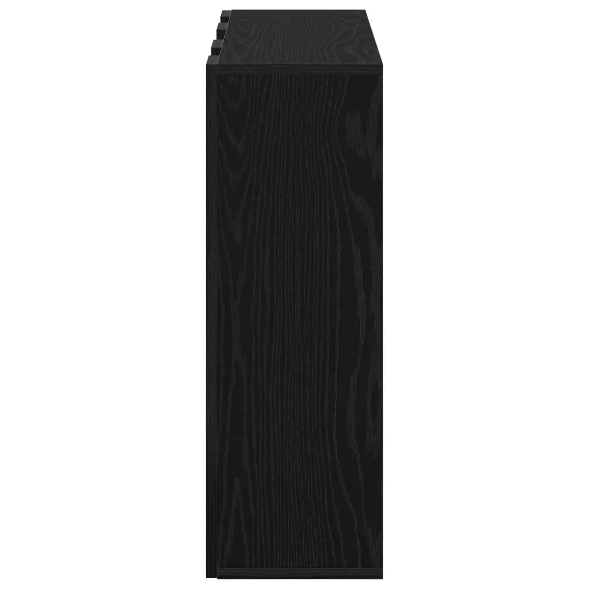 Sideboard with Drawer Black Oak Modern Buffet Cabinet Storage Furniture Living
