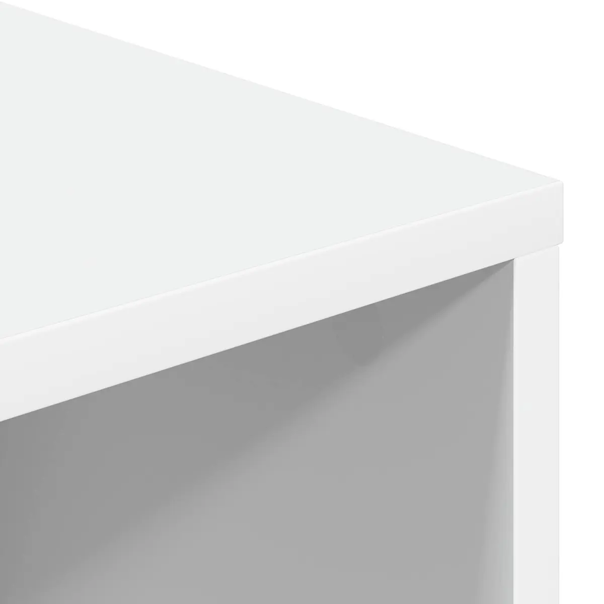 Sideboard Storage Cabinet Living Room White 102 x 31 x 99.5 cm