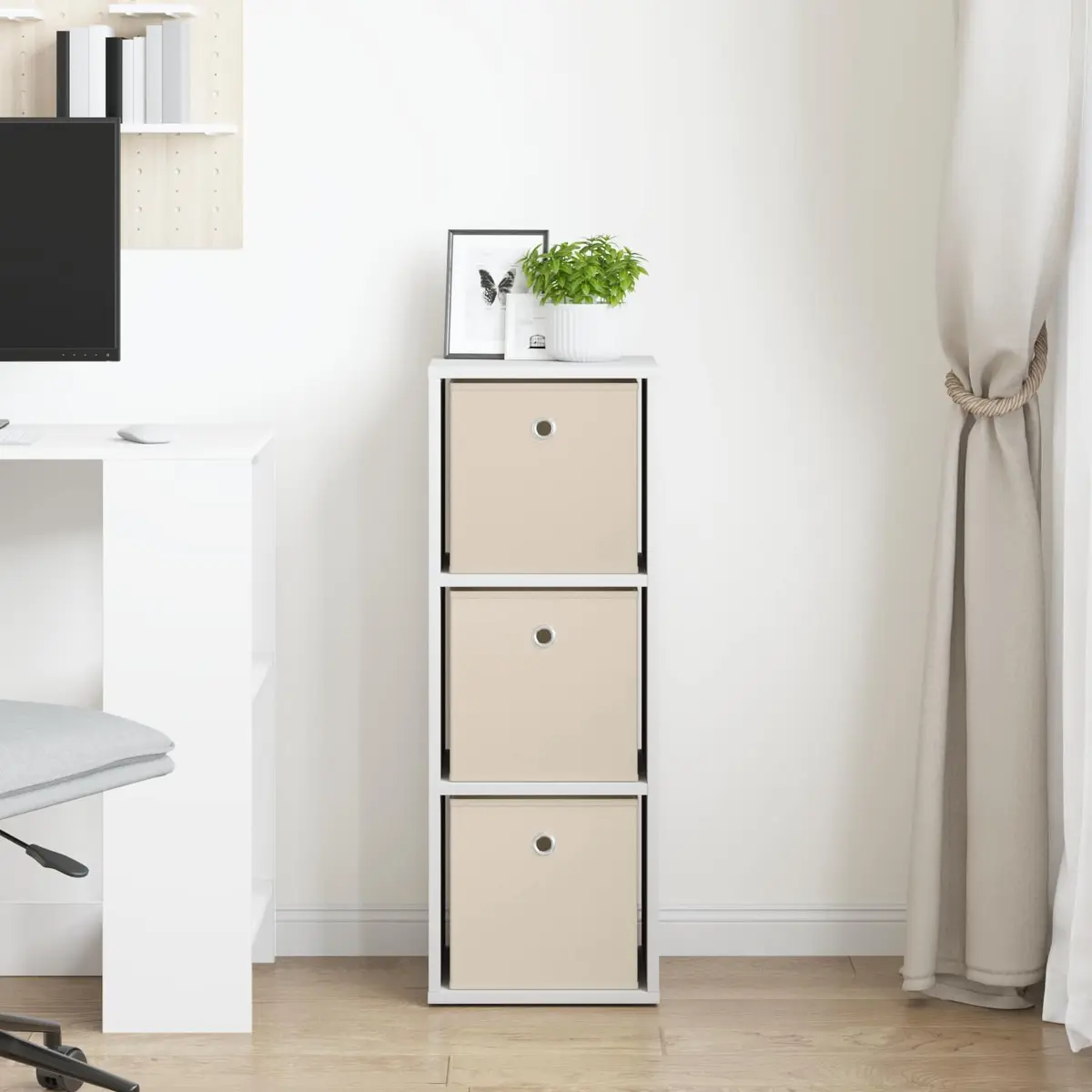 White Modern Storage Sideboard