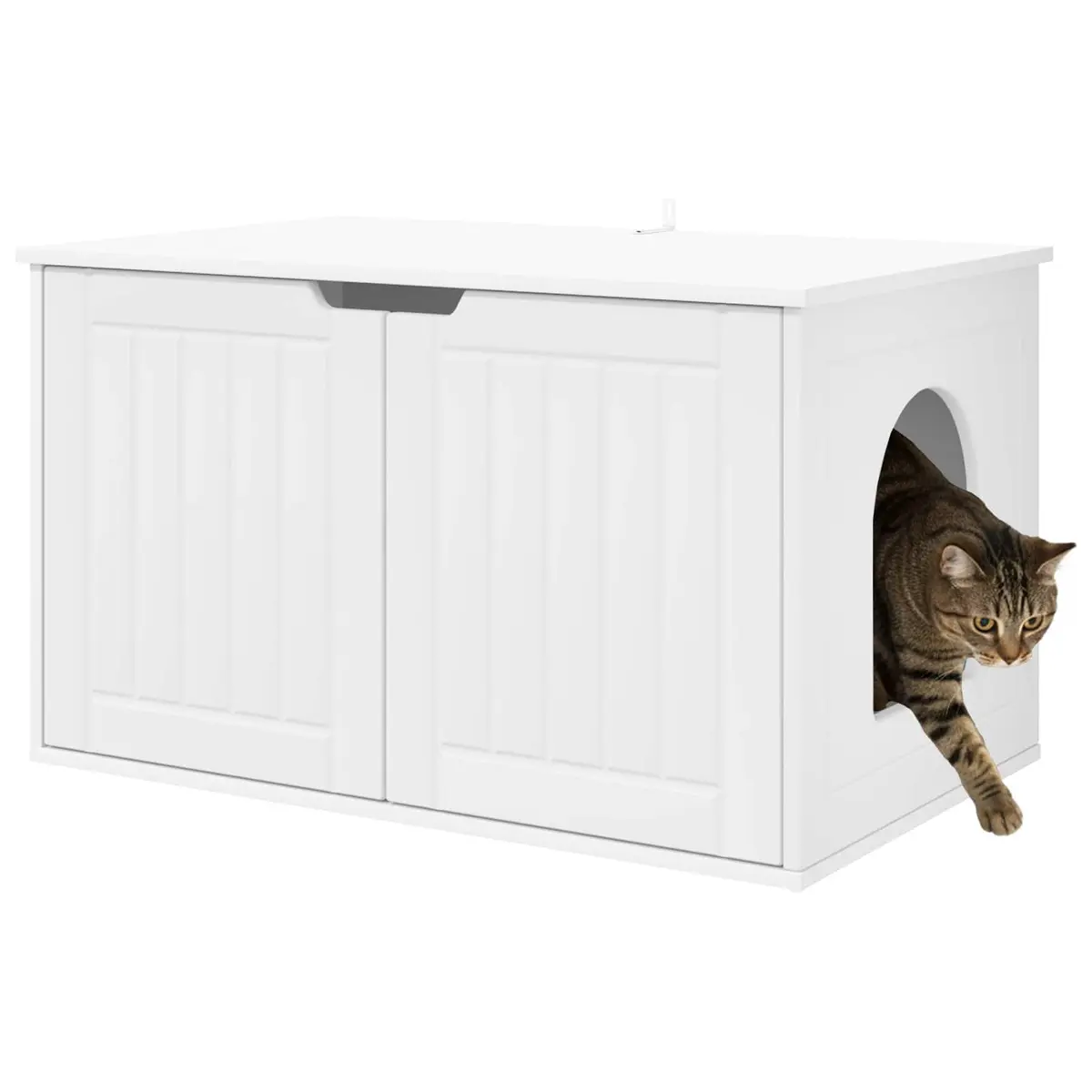 Cat House Indoor Lounger Engineered Wood 85x55x50.5cm