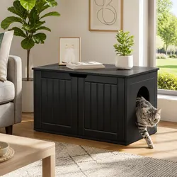 Specifications of Cat House Black 85 x 55 x 50.5 cm