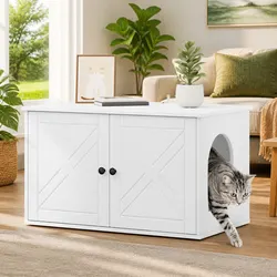 Cat House Specifications: Engineered Wood, 85x55x50.5cm