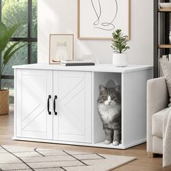 Specifications of the White Engineered Wood Cat House