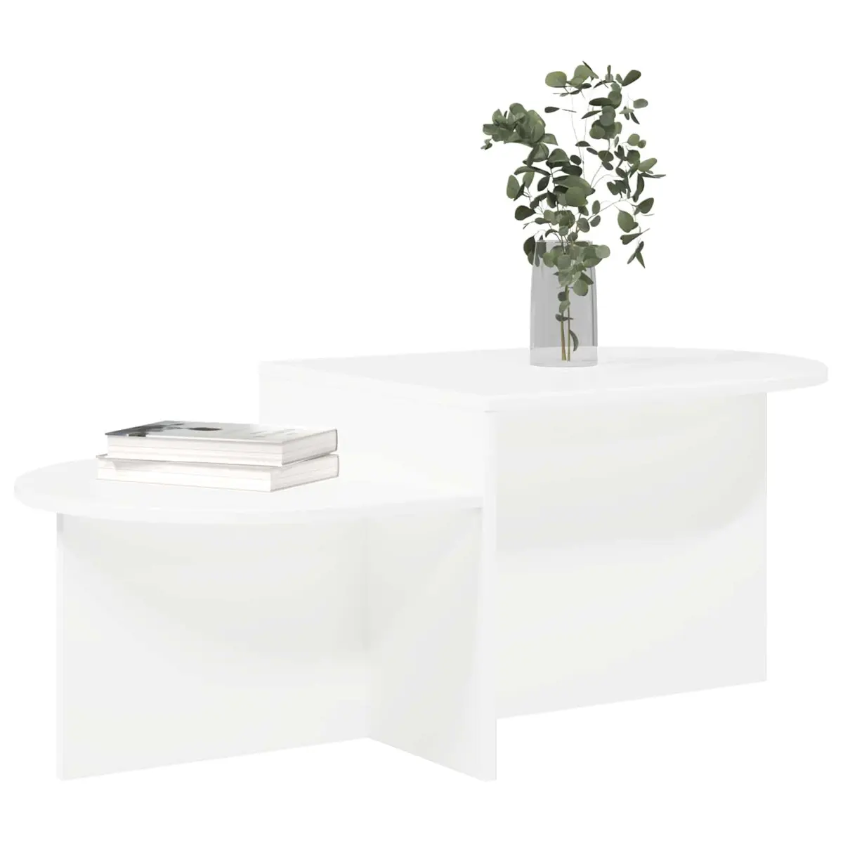 White Coffee Table 100 x 50 x 40 cm