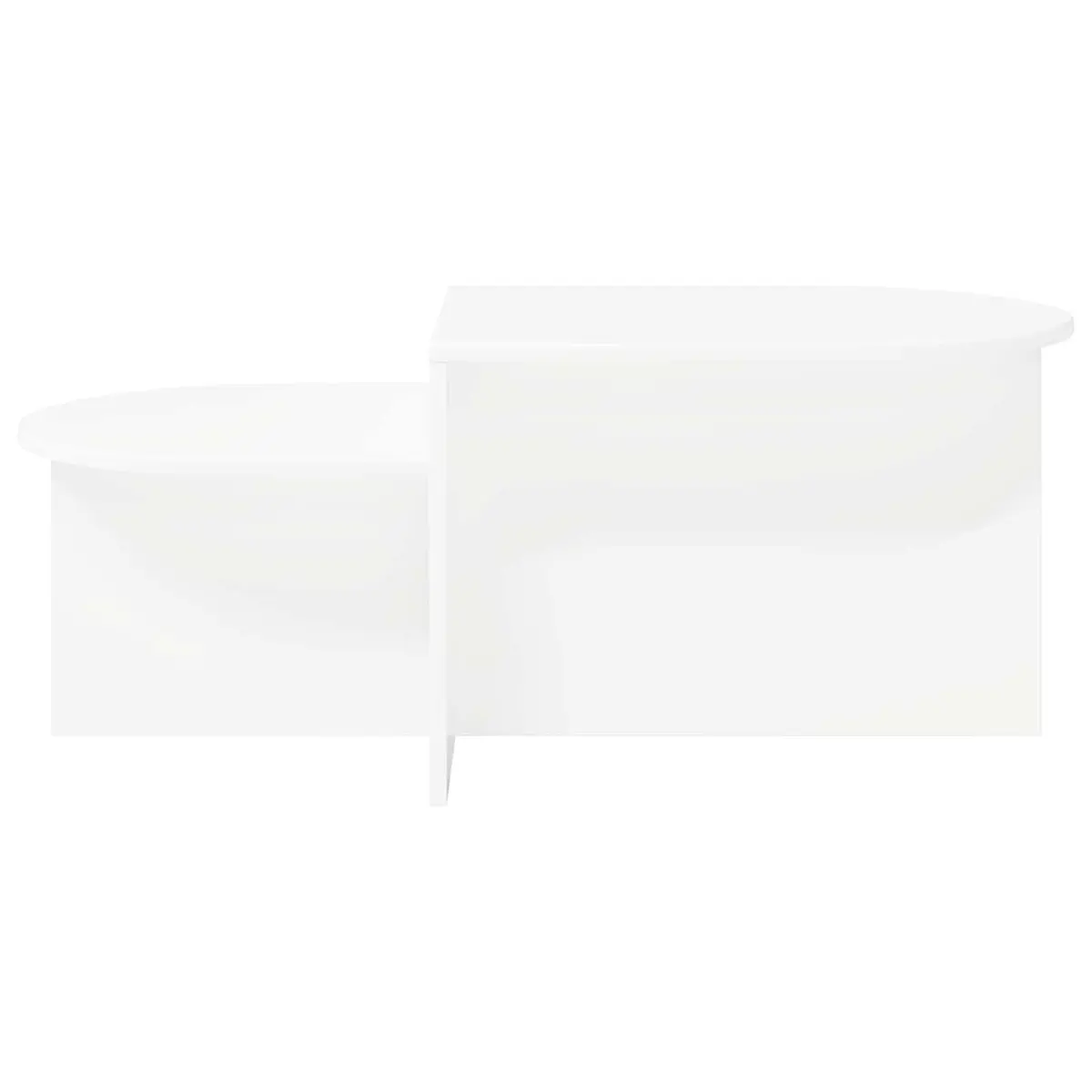 White Coffee Table 100 x 50 x 40 cm