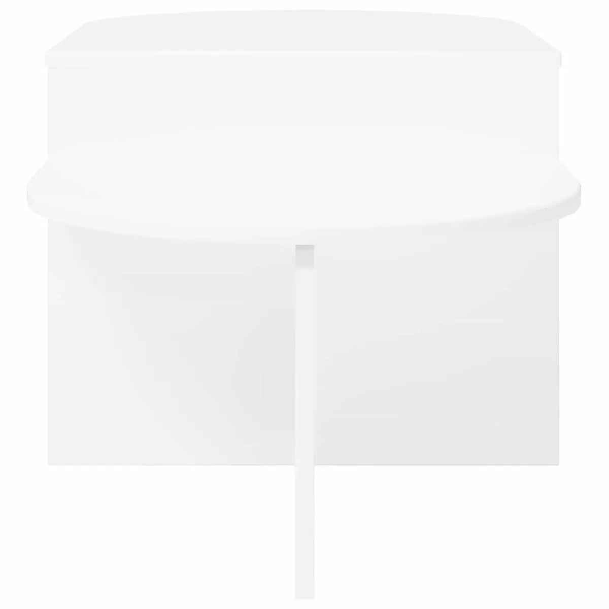 White Coffee Table 100 x 50 x 40 cm