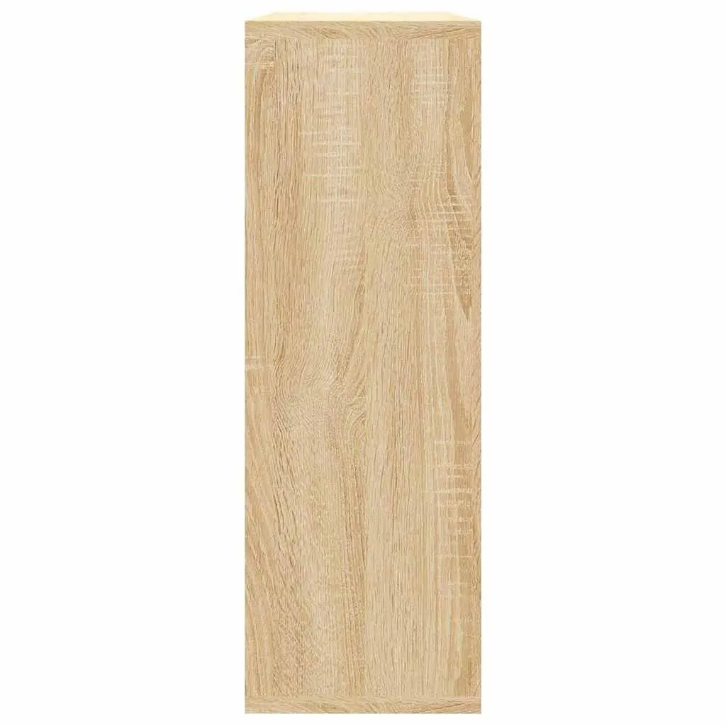 Brown Engineered Wood Wall Shelves