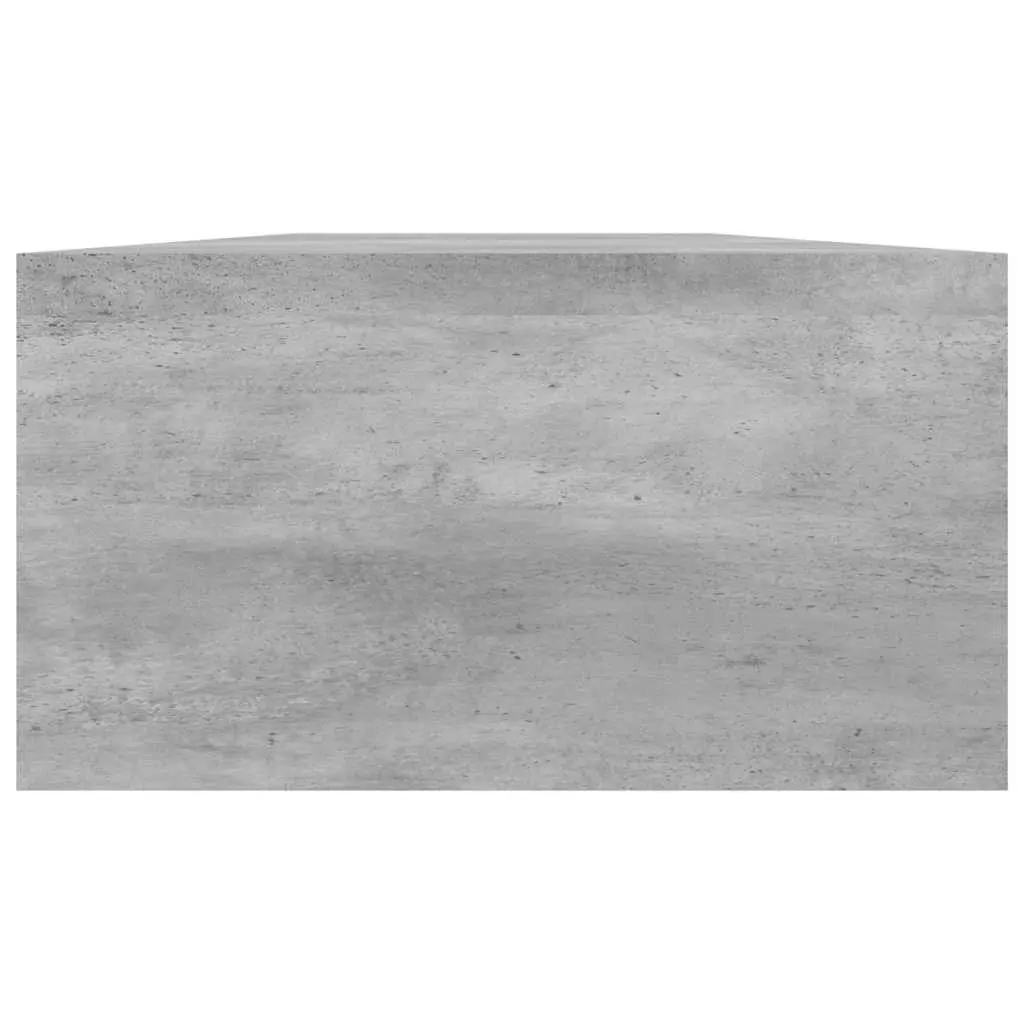 Monitor Stand Riser Grey Engineered Wood Dual Screen Desk Organiser Keyboard