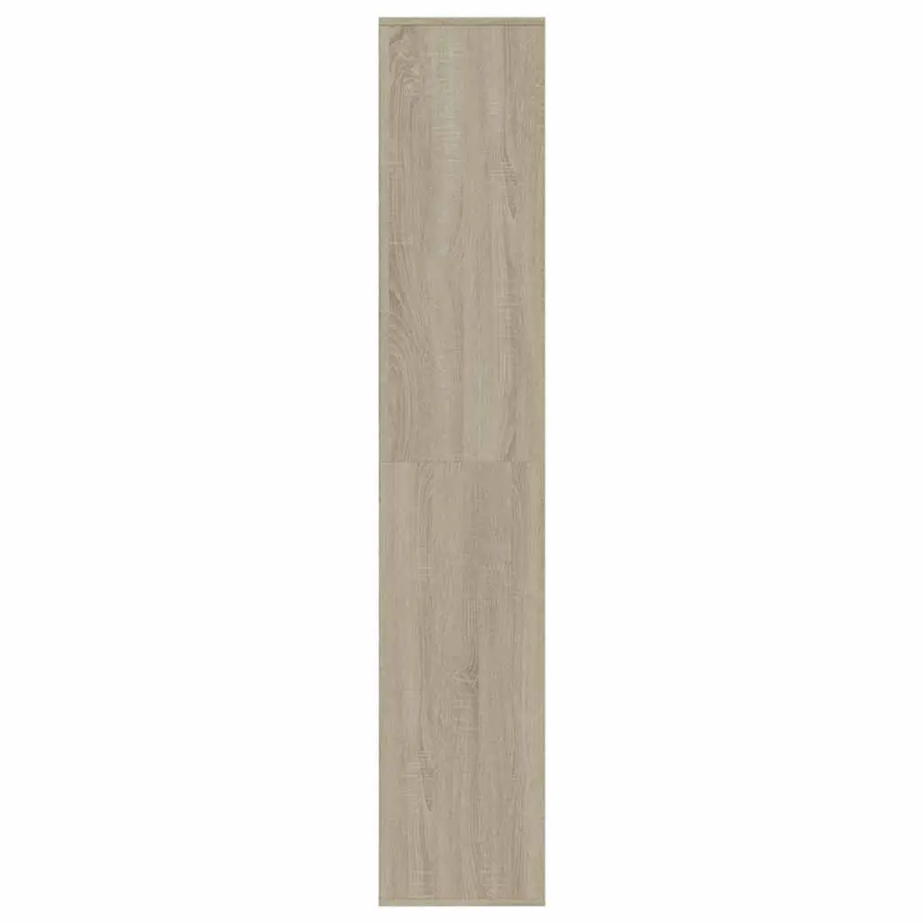 Shoe Cabinet Organizer Storage Rack for Home 54 x 34 x 183 cm Brown Engineered Wood 22 Compartments