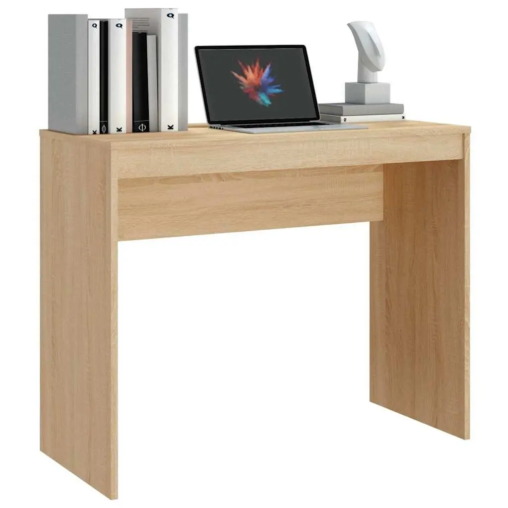 Desk for Office Study 90x40x72 cm Engineered Wood