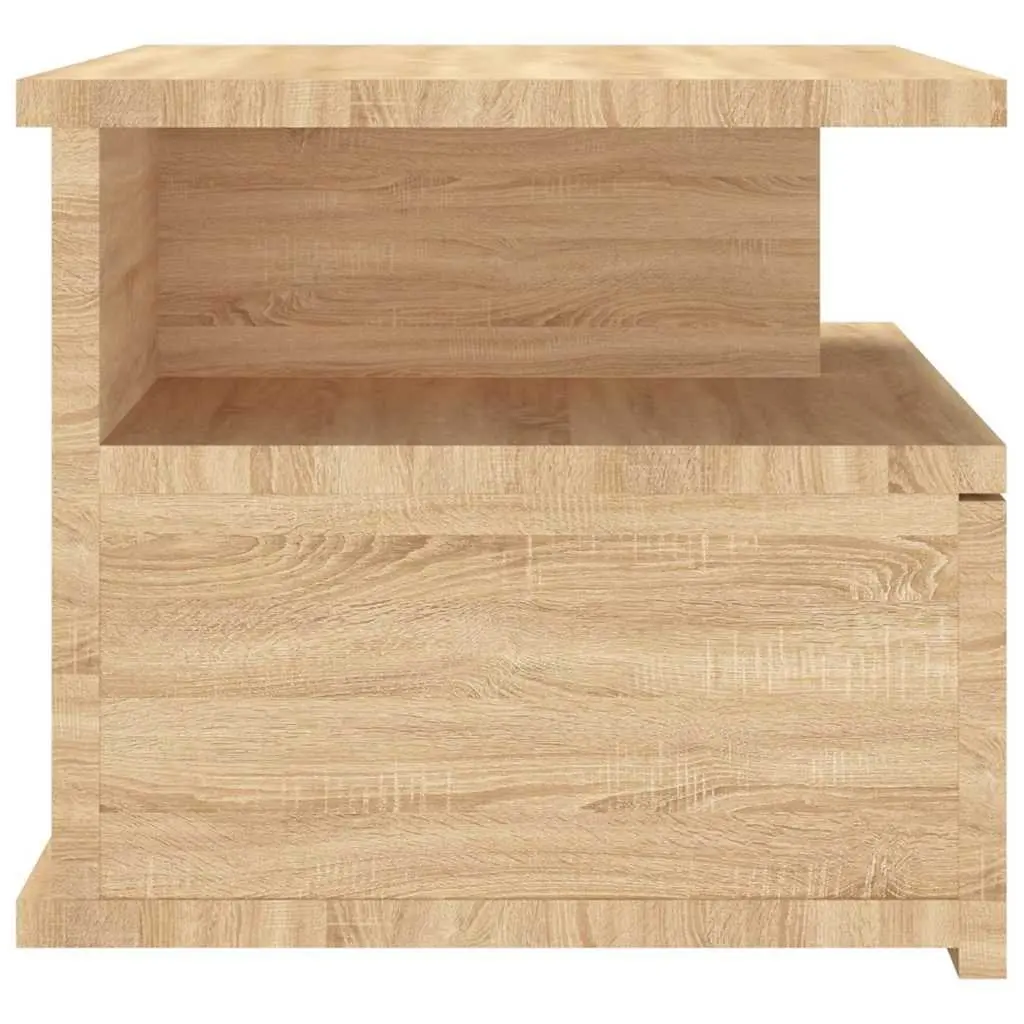 Sonoma Oak Floating Nightstand for Bedrooms