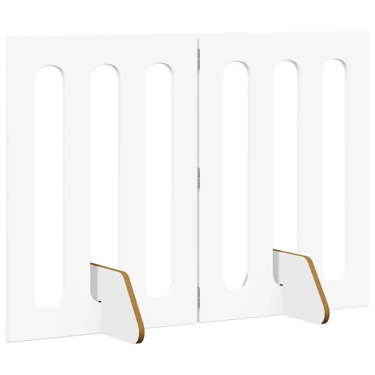 Folding Pet Fence Indoor Dog Barrier 100.5 x 38 x 70 cm 2 Piece