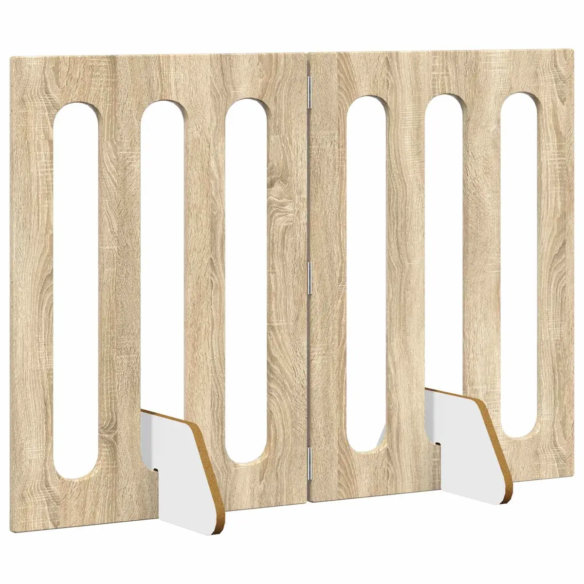 Folding Pet Fence Indoor Dog Barrier 2 Piece Foldable Panel Gate Room Divider