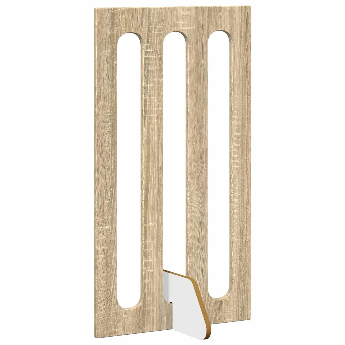 Folding Pet Fence Indoor Dog Barrier 2 pcs Sonoma Oak