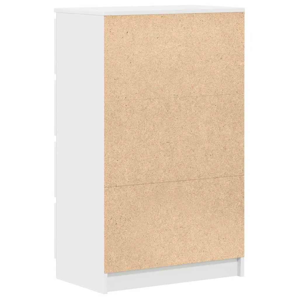 Sideboard Storage Cabinet for Living Room Dining Area 60 cm White Engineered Wood