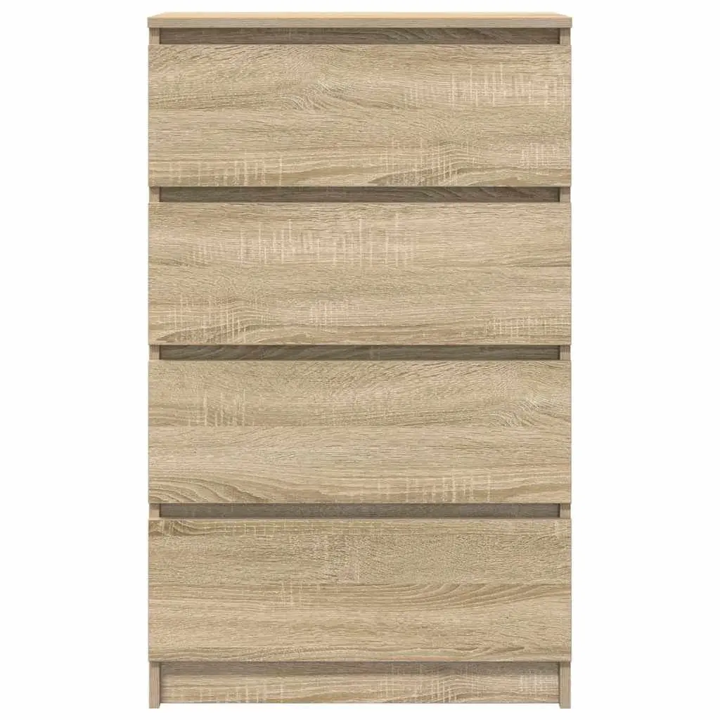 Brown Engineered Wood Sideboard Cabinet