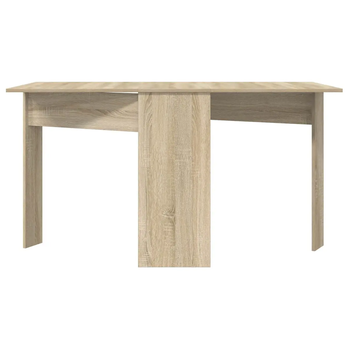 Extendable Folding Dining Table for Kitchen 138x70cm Brown Engineered Wood