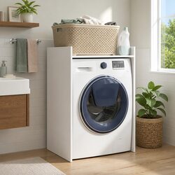 Washing Machine Cabinet Specifications: 67.5cm, White