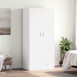 Specifications of White Wardrobe Cabinet 80x52x180 cm