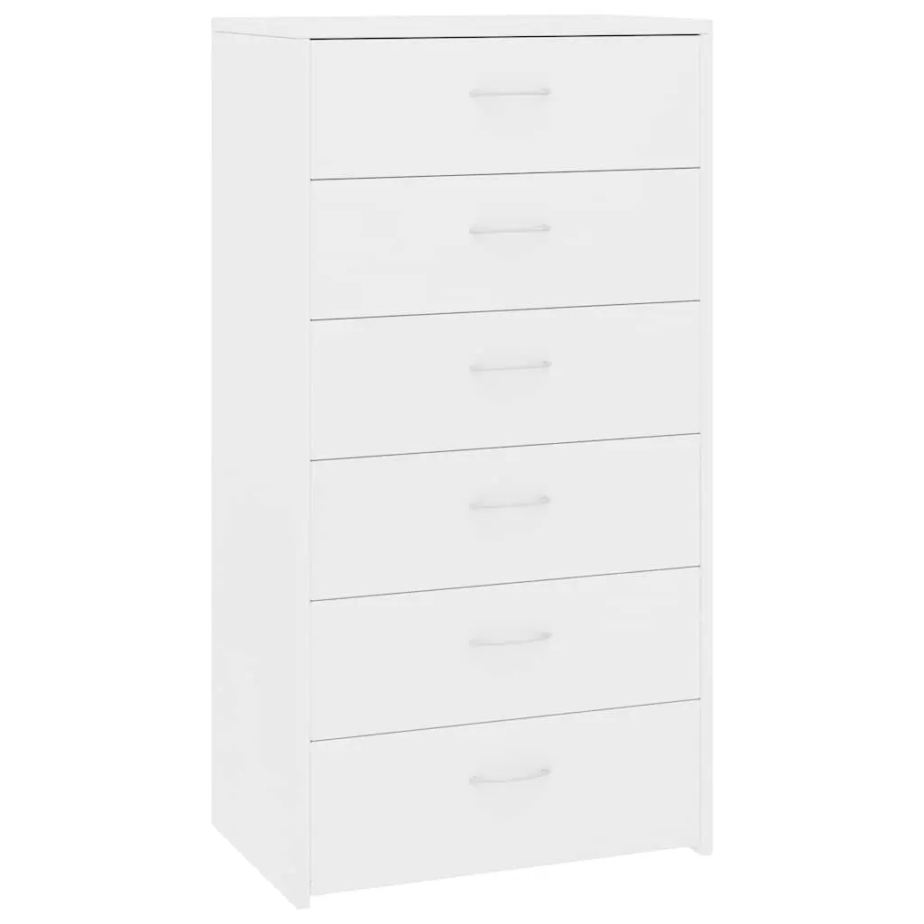 White Sideboard Cabinet Storage Furniture Bedroom Living Room Office 50W x 34D x 96H cm