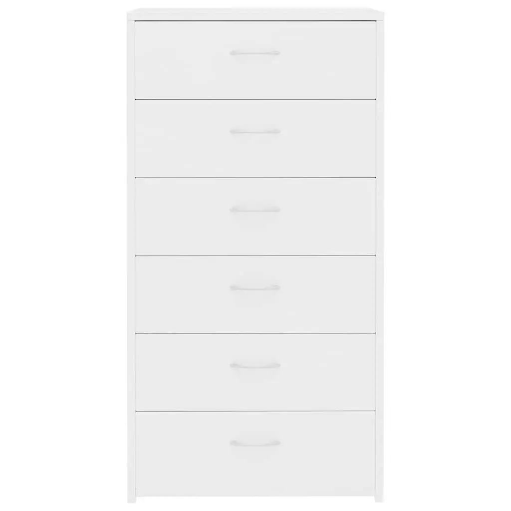 White Sideboard Cabinet Storage Furniture Bedroom Living Room Office 50W x 34D x 96H cm
