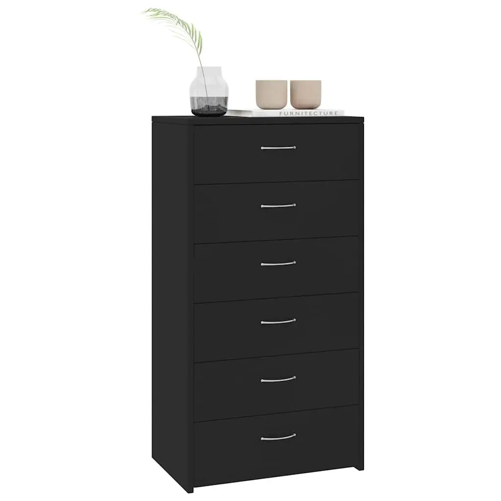 Black Sideboard Storage Cabinet