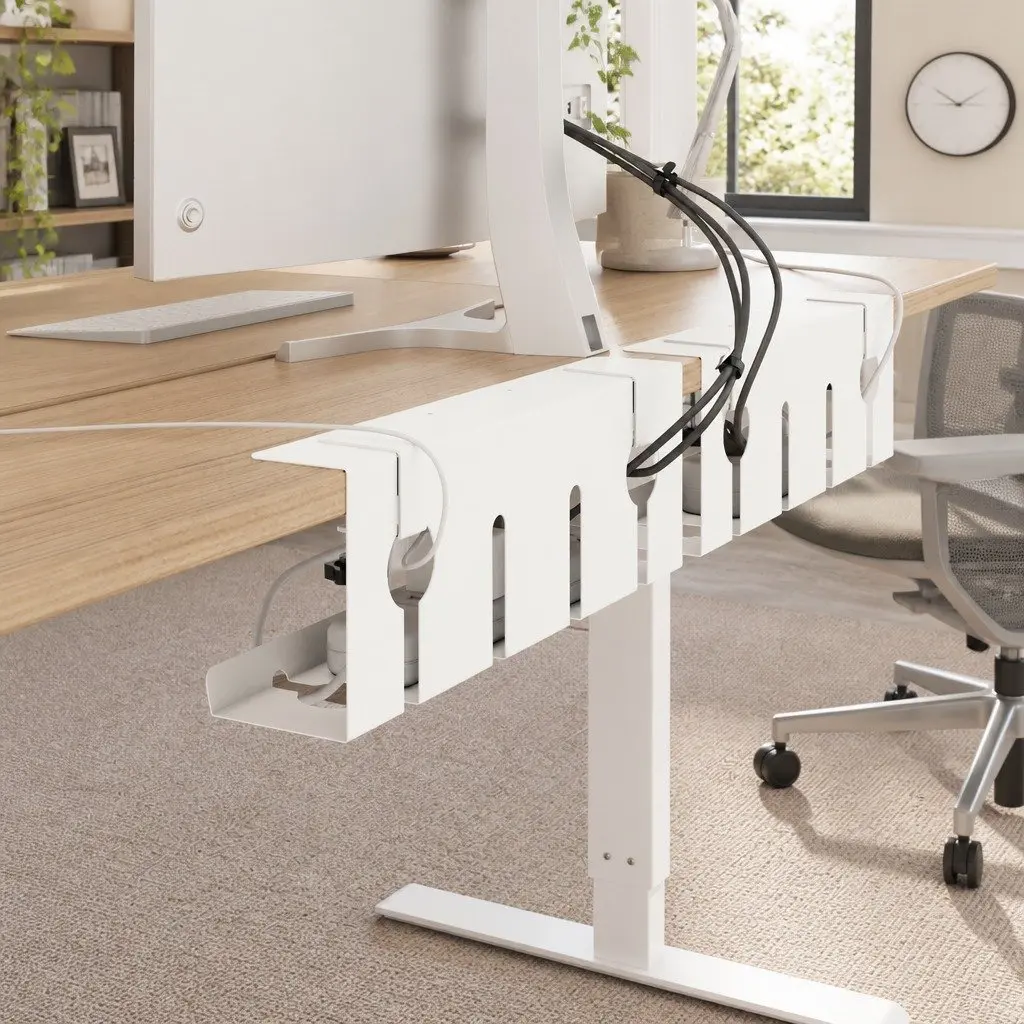 Under Desk Cable Management Tray Set