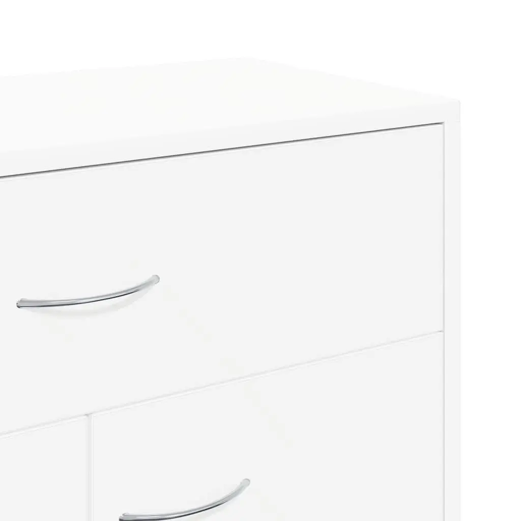 Sideboard White Storage Cabinet Living Room 60W x 30D x 75H cm
