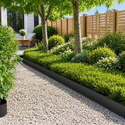 Garden Lawn Edging Specifications: 20 Pieces, 103 x 20 cm