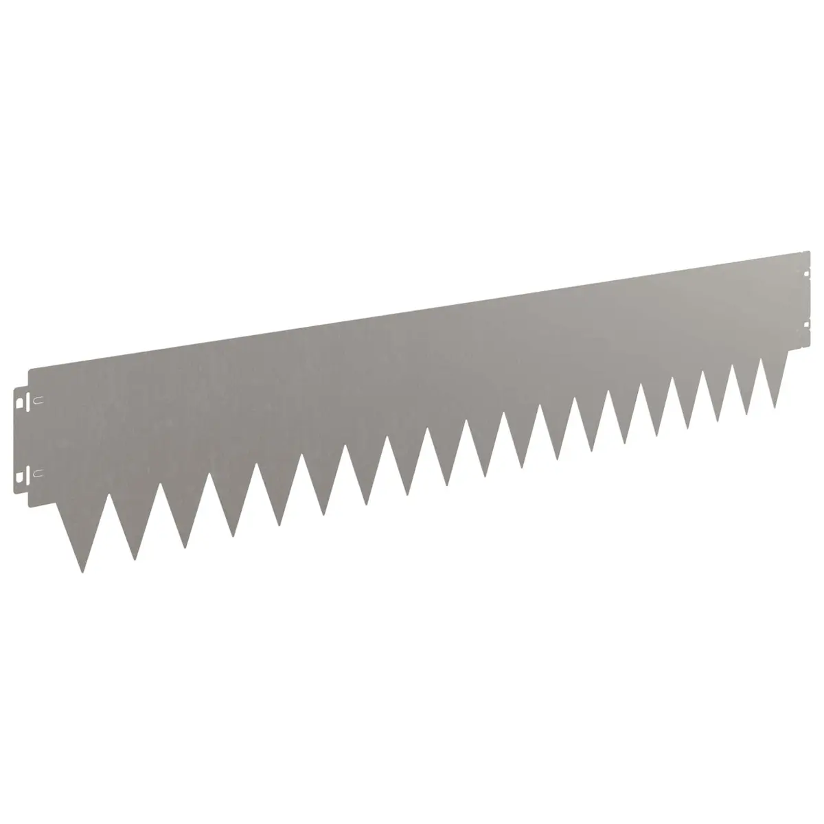 Steel Lawn Edging for Garden Landscaping 10 Piece Flexible Interlocking Outdoor Border