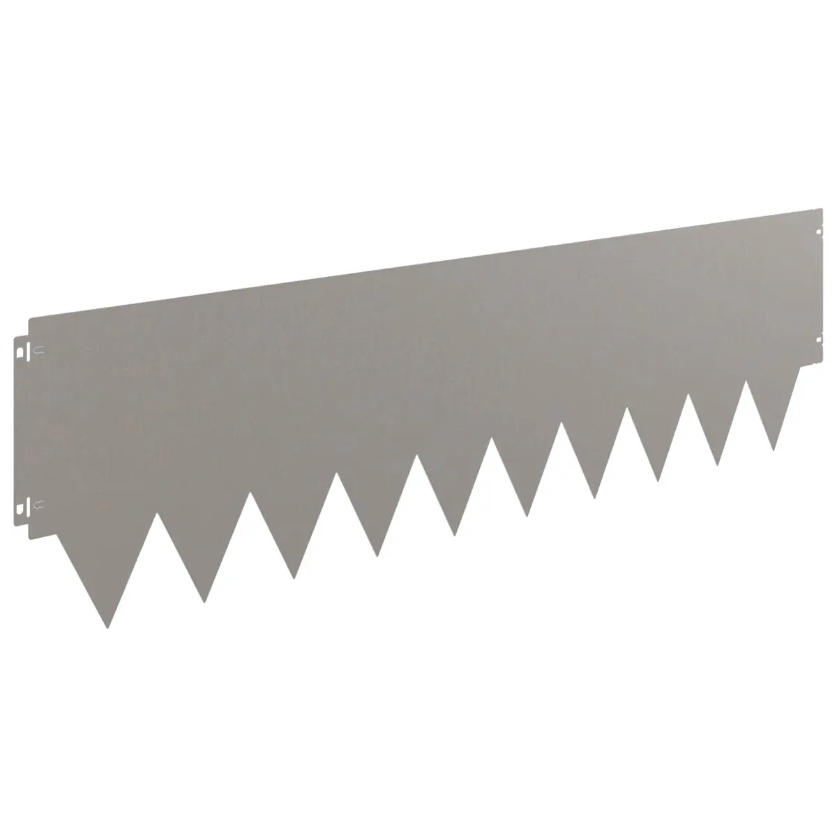 Steel Lawn Edging Garden Flexible Interlocking Border 20 Pieces
