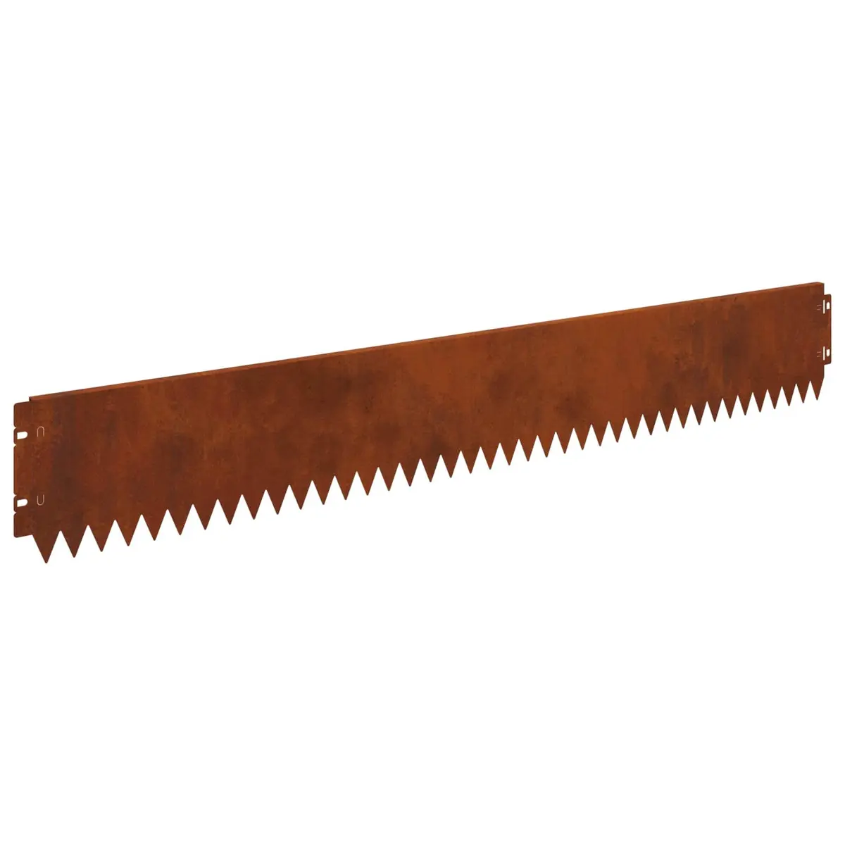 Lawn Edge Border Steel Landscape Edging for Garden Pathway 103x15cm 10 Piece