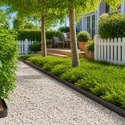 Garden Edging Borders - Steel, 10 pcs, 103 x 10 cm