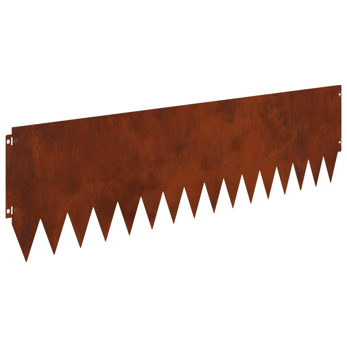 Garden Lawn Edging 20 Pieces Steel Borders 103 x 30 cm Landscape Boundary