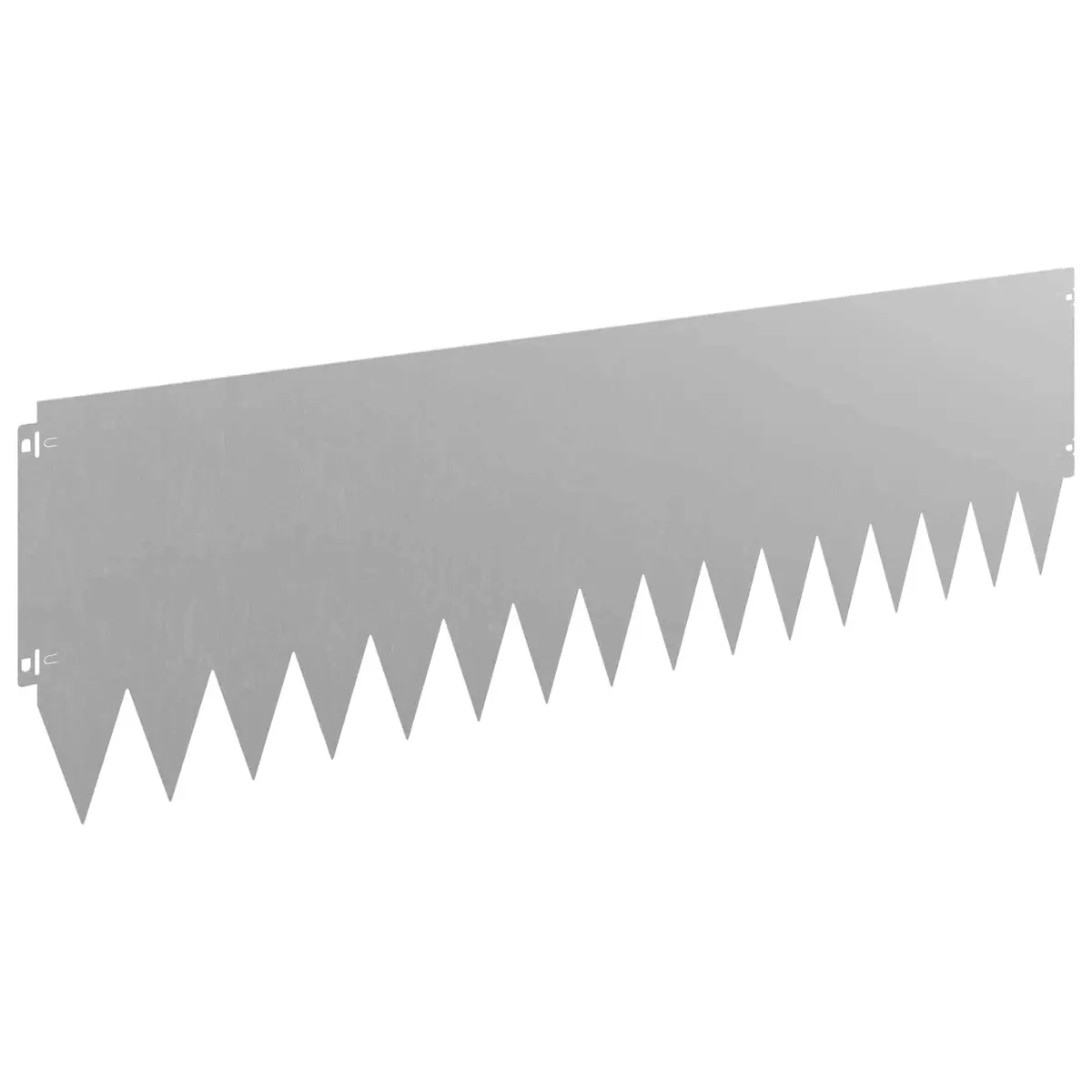 Garden Lawn Edging 20 Pieces Steel Borders 103 x 30 cm Landscape Boundary