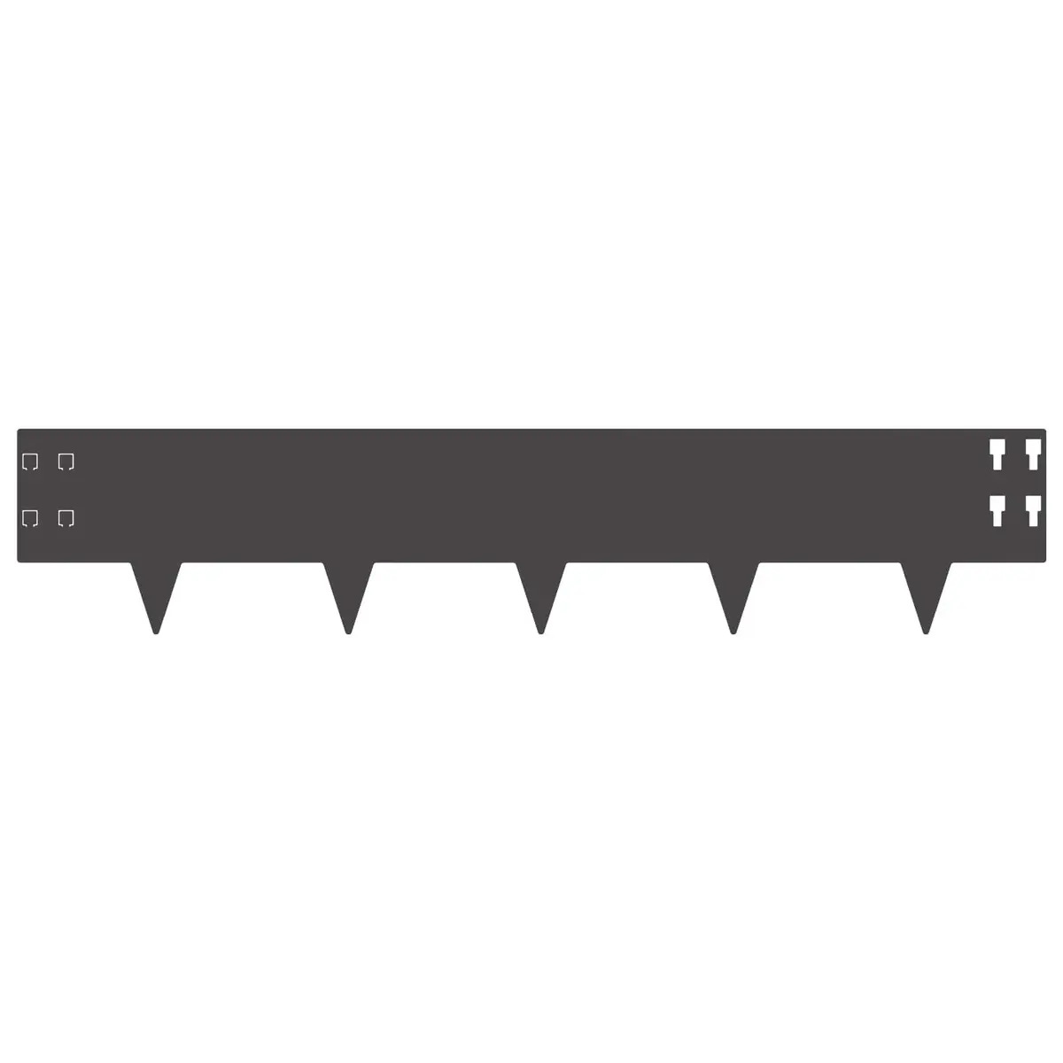 20-Piece Steel Garden Edging Set