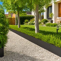 Steel Garden Lawn Edging Border 20 Pieces 100x30cm Landscape Landscaping Outdoor