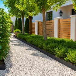 10-Piece Steel Garden Edging - Dimensions 103 x 15 cm Each