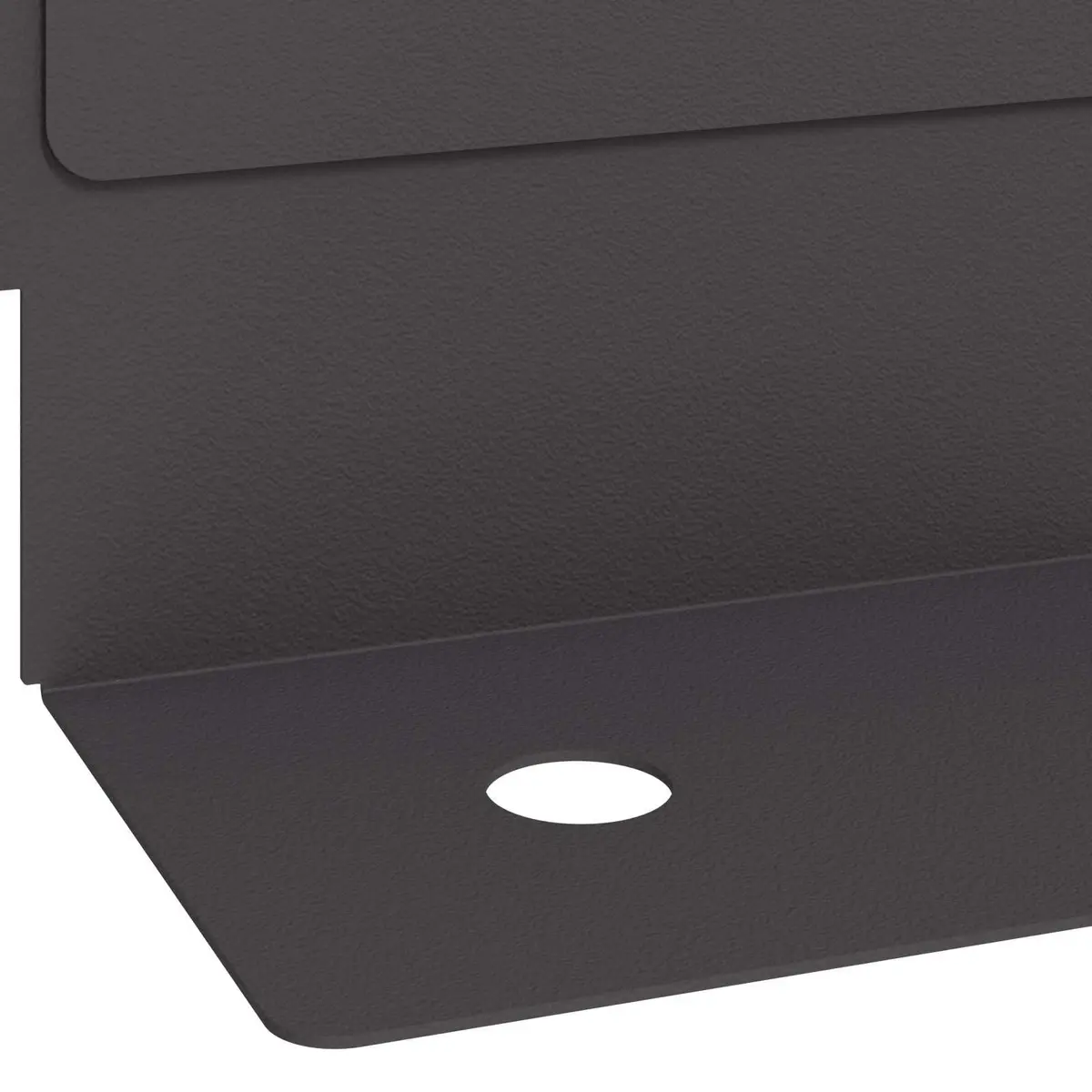 Steel Lawn Edging for Garden Borders 10 Pieces Flexible Black Outdoor